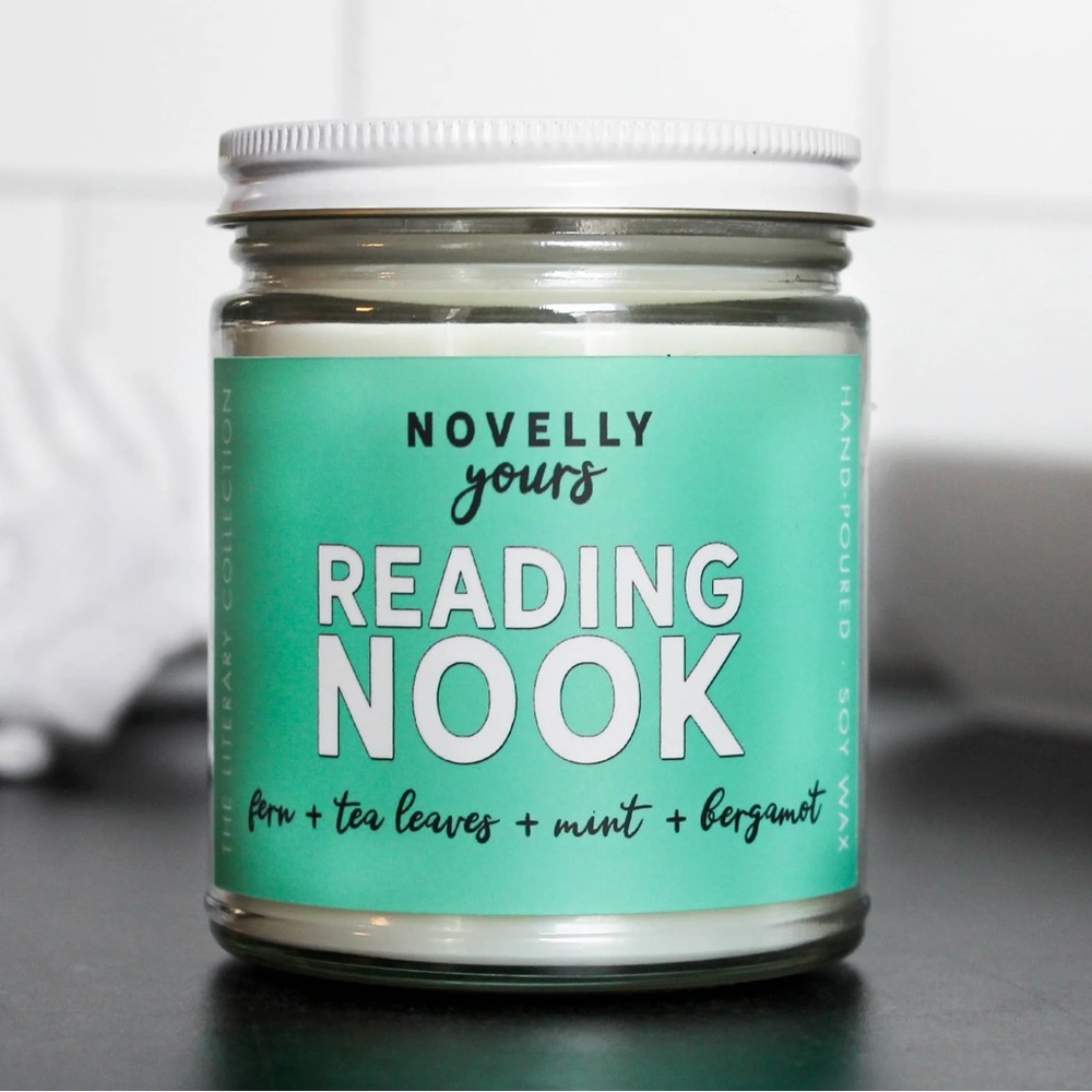 Novelly Yours Reading Nook Candle
